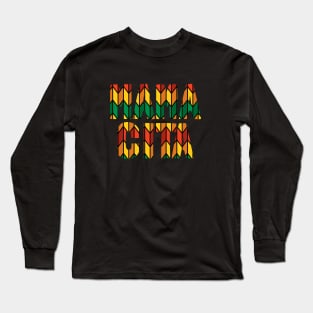 Mama Cita, African Colors Long Sleeve T-Shirt